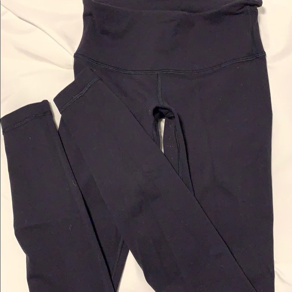 lululemon athletica Pants - NAVY WUNDER UNDER LULULEMON LEGGINGS